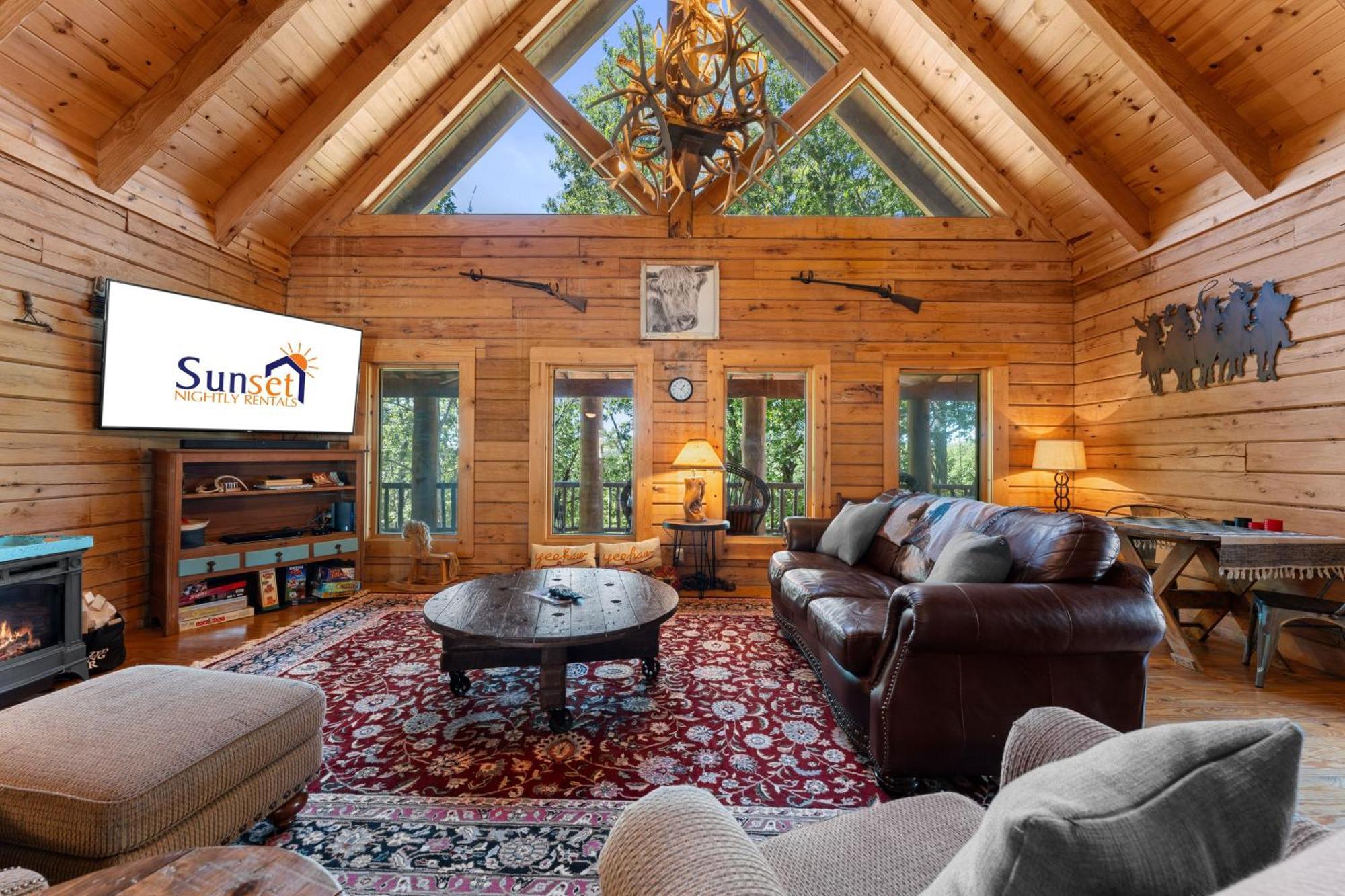The Lazy K Cabin Cabin Branson Extérieur photo