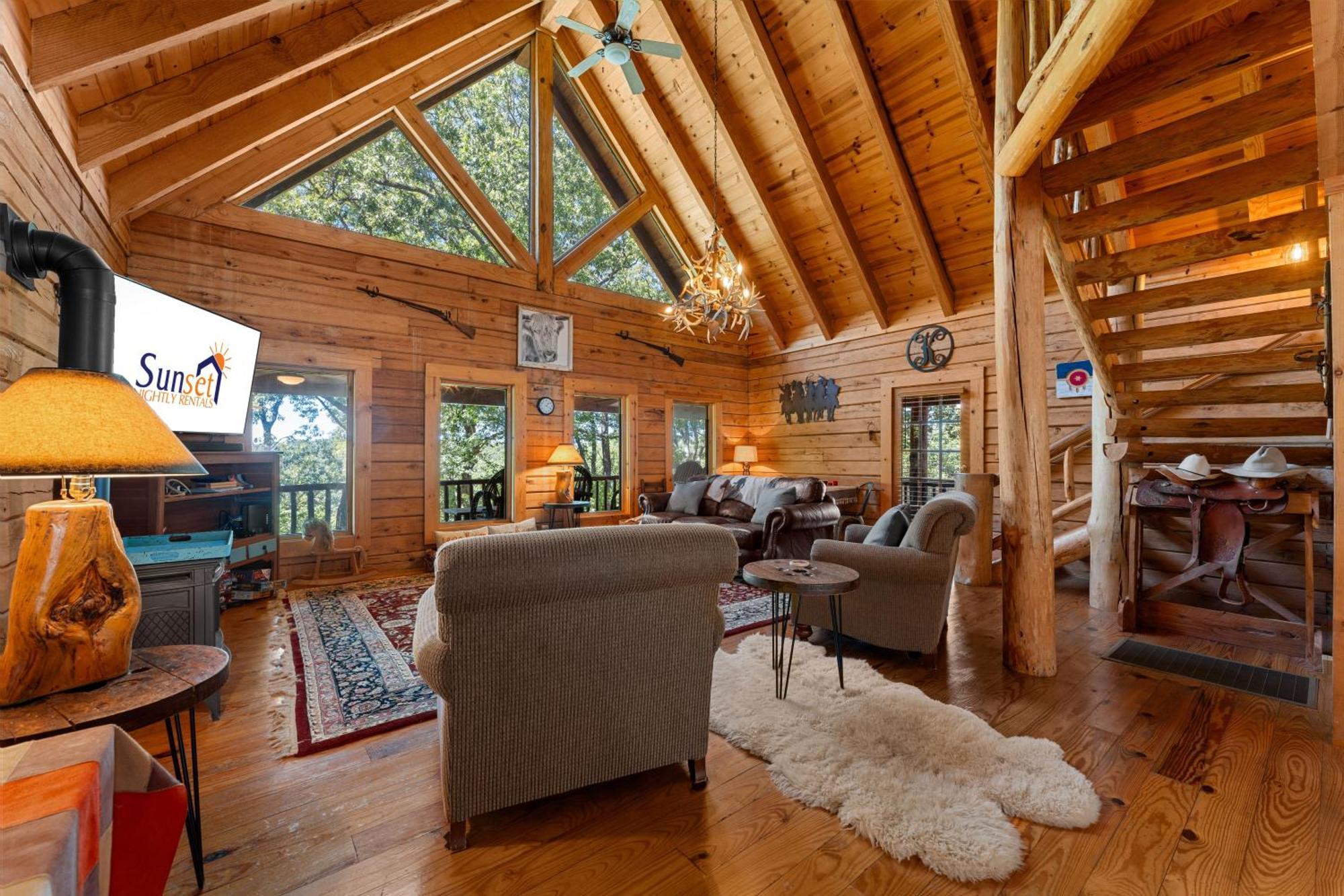 The Lazy K Cabin Cabin Branson Extérieur photo