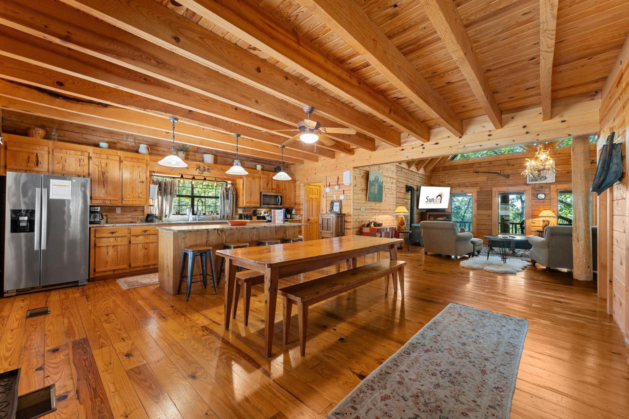 The Lazy K Cabin Cabin Branson Extérieur photo